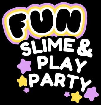 Slime and Play Party package illustration